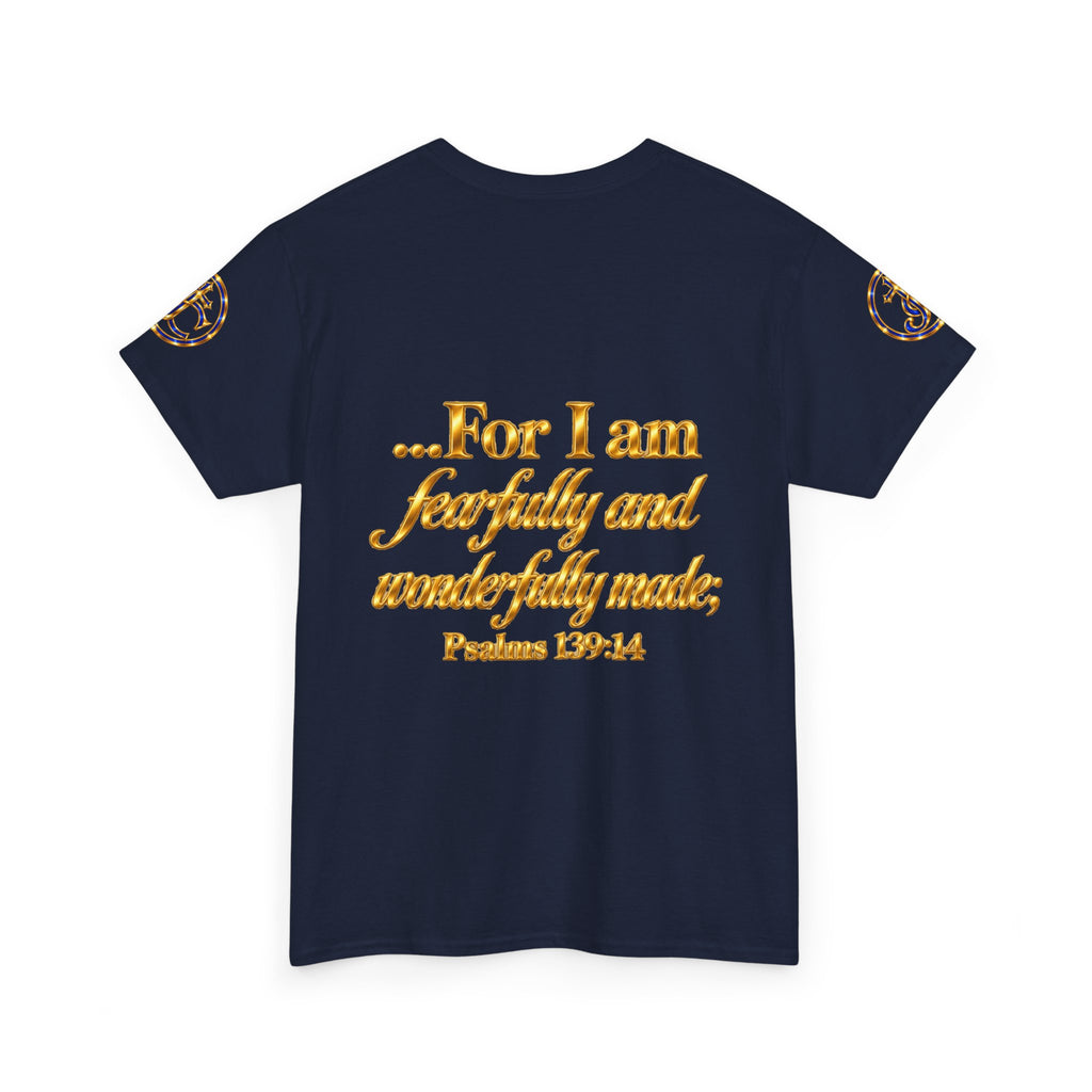 I Am God's Masterpiece Tee — Psalm 139:14 Christian Faith T-Shirt