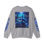 Pisces Shark Zodiac Crewneck Sweatshirt — Mystical Ocean Astrology Pullover