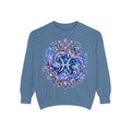 Pisces Mermaid Zodiac Sweatshirt — Pisces Symbol & 'Pisces' Artwork