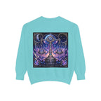 Libra Zodiac Sweatshirt — Scales Astrology Graphic Crewneck