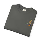 JC & Cross Kingdom Living Lion T-Shirt — Christian Faith Crown Graphic Tee