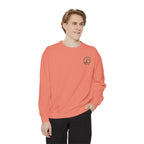 Religious Sweatshirt — “Jesus Christ Today, Tomorrow and Forever More” Crown Graphic