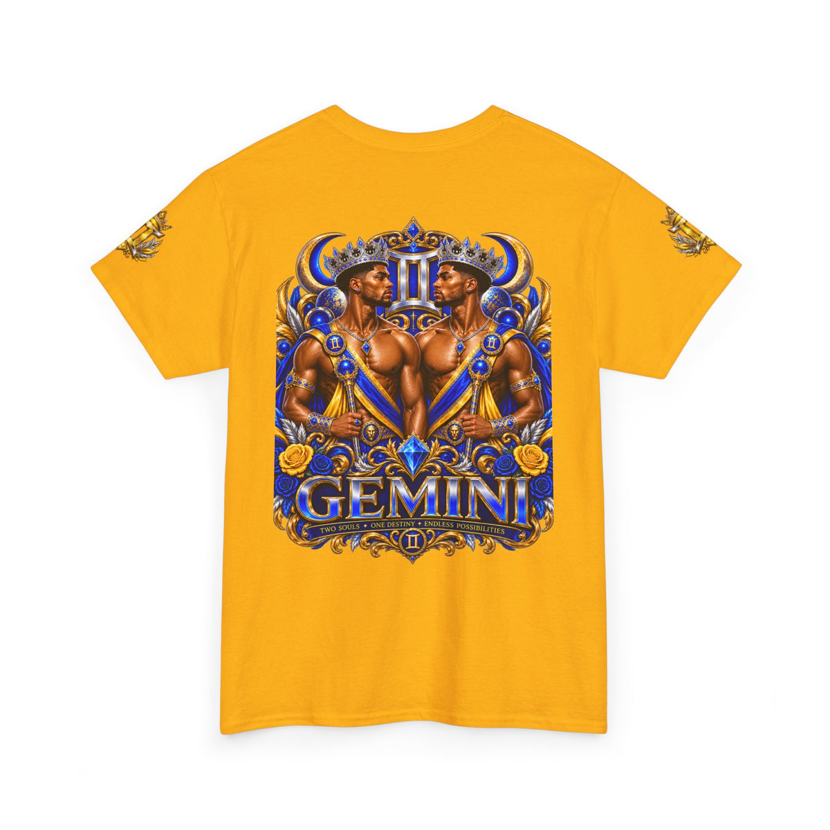 Gemini Zodiac T-Shirt — Bold Twin Astrology Tee