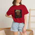 Built Different Lion Graphic T-Shirt — Motivational Vintage Crew Tee