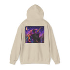 Unicorn Hoodie – Cosmic Rainbow Black Unicorn Pullover