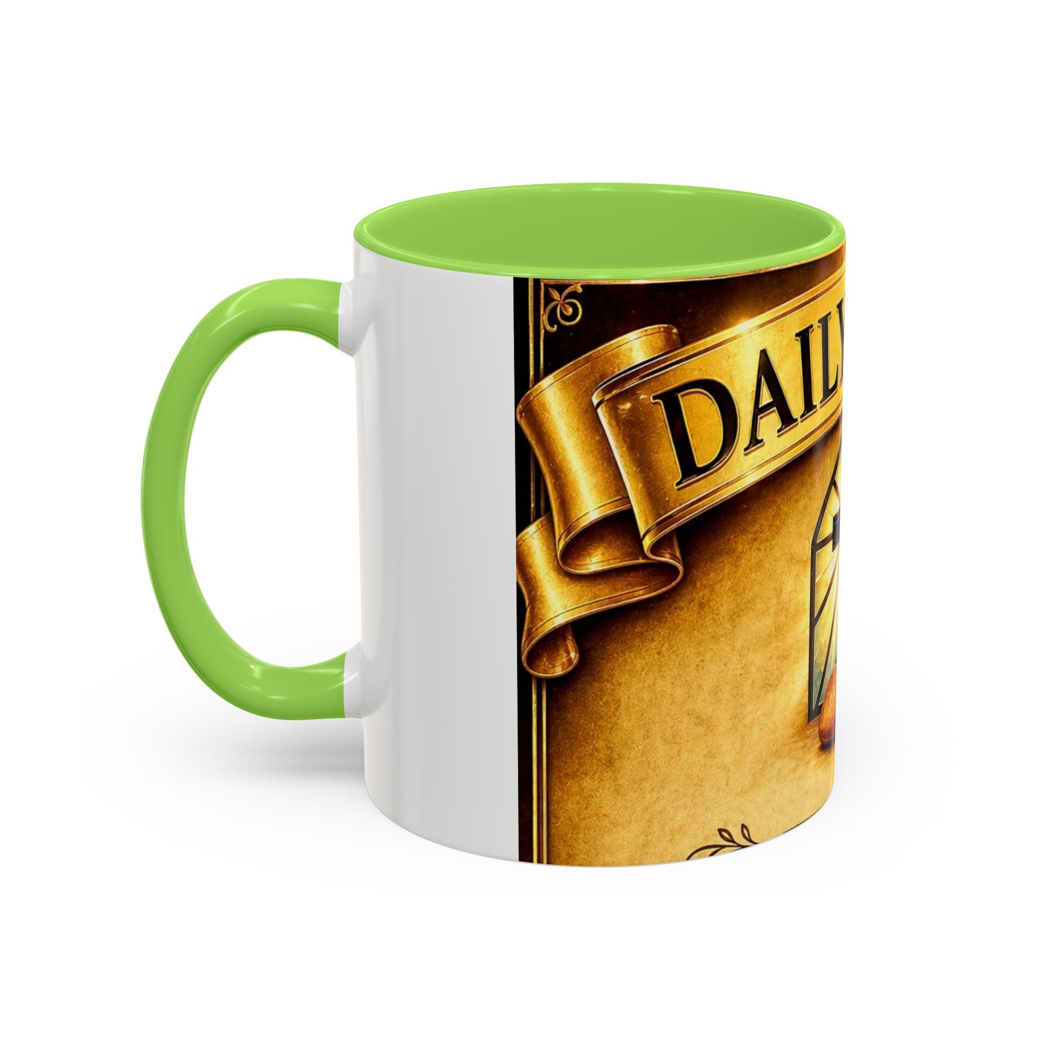 Daily Bread Coffee Mug — Christian Cross & Communion 11oz/15oz