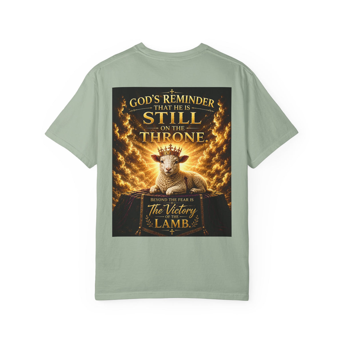 Christian Inspirational T-Shirt — "Speak Life" & "Still on the Throne" Faith Graphic Tee