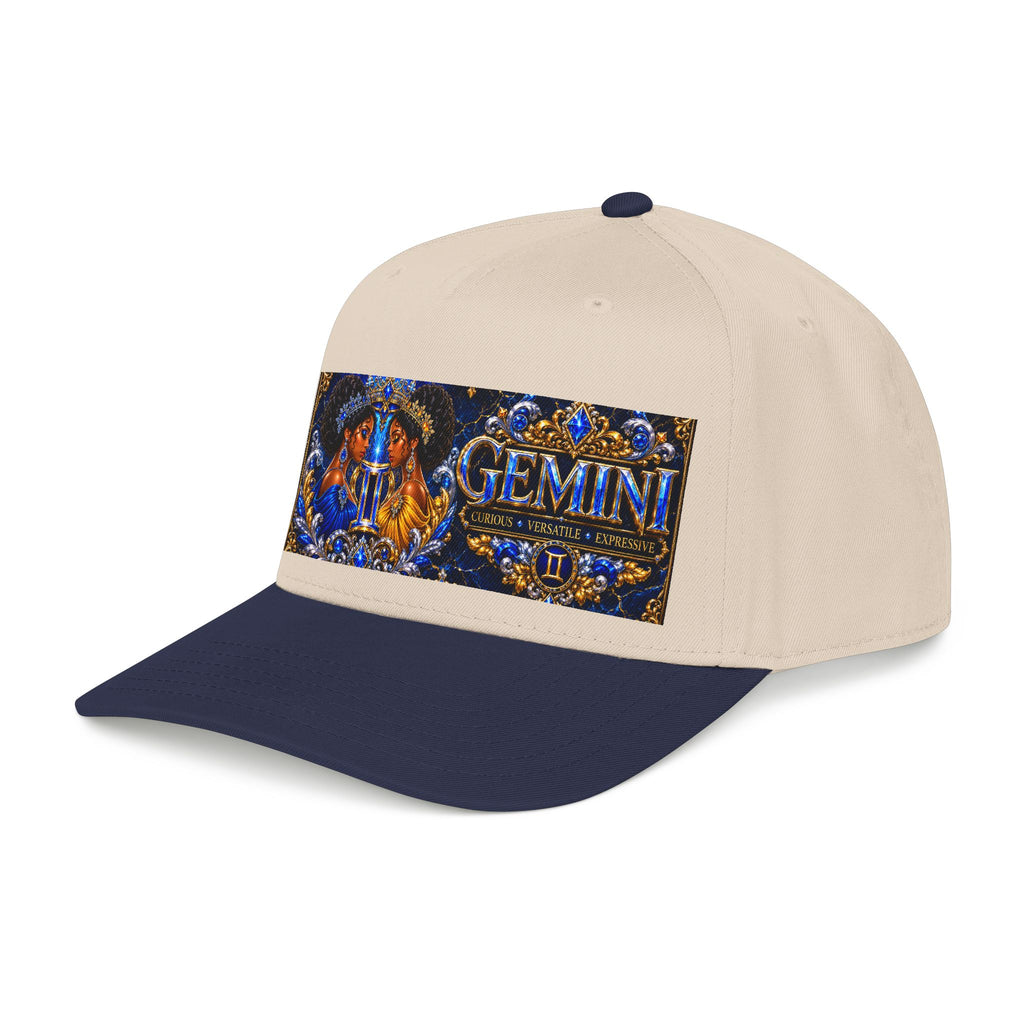 Gemini Zodiac Baseball Cap – Twin Stars Astrology Hat with Gemini Text