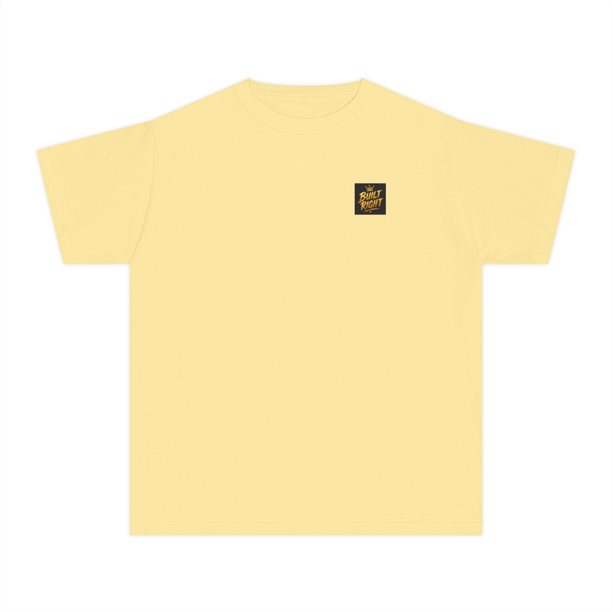 Youth Tee — "Built Right" Inspirational Graphic Tee (Beautiful Brave Brilliant)