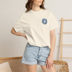 Pisces Zodiac T-Shirt — Blue Koi Fish Astrological Tee