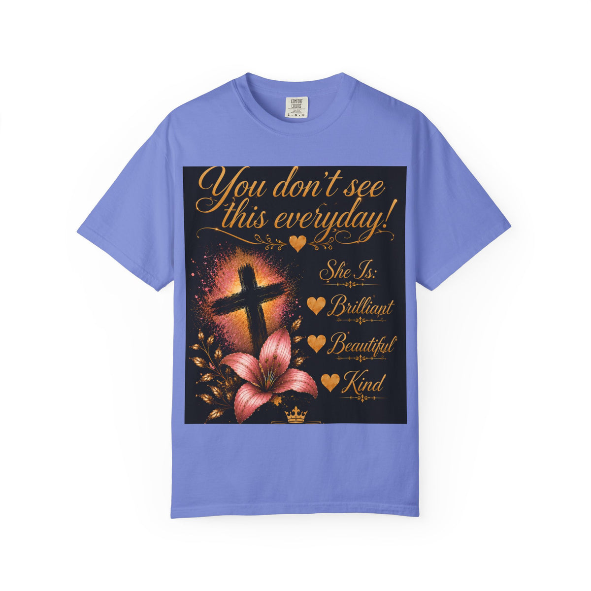 Christian Inspirational T-Shirt — "Not By Sight" / "You Don’t See This Everyday" Design