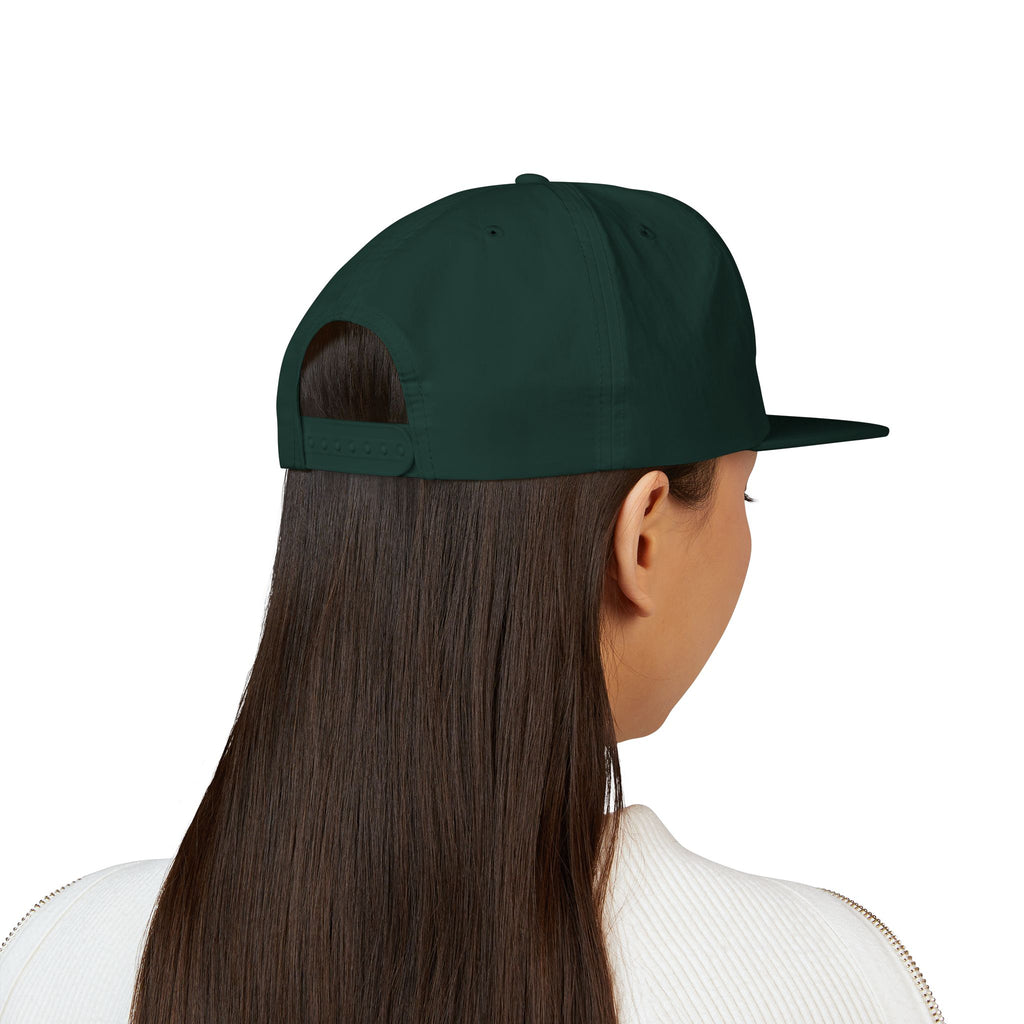 Surf Cap - Minimal Gold Wave Embroidered Patch Hat