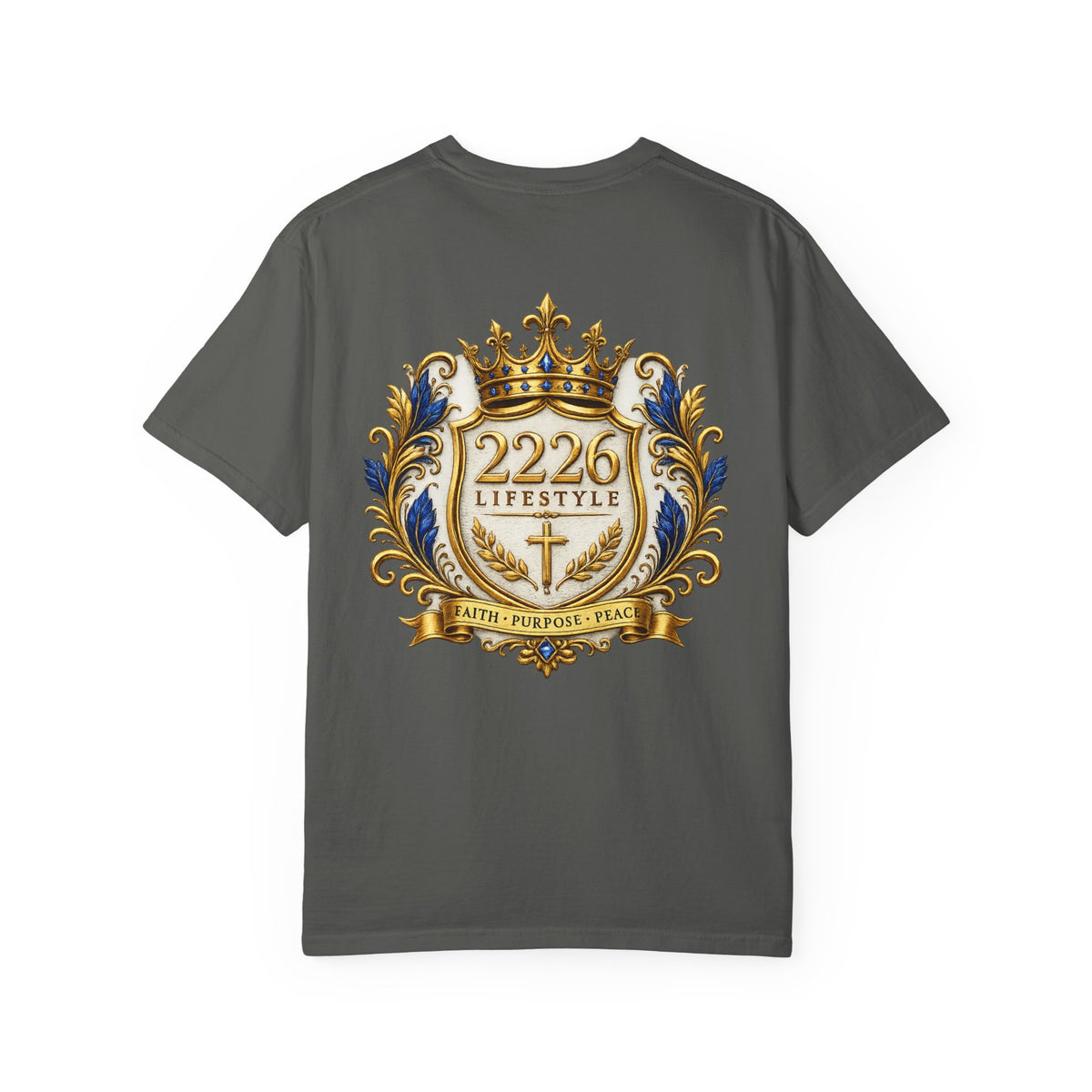 Crest Tee — 2226 Lifestyle Crown Emblem T-Shirt