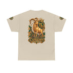 Capricorn Zodiac T-Shirt — Golden Goat Astrology Tee
