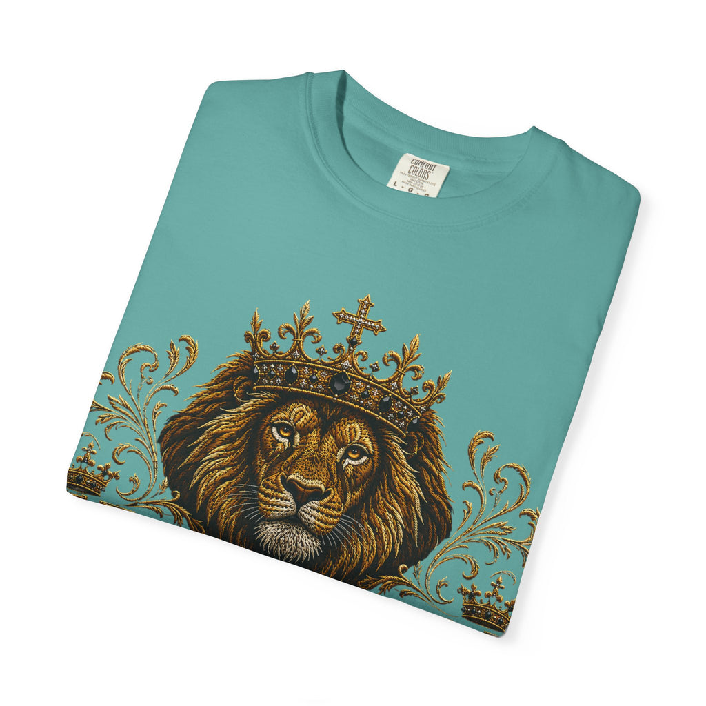 Kingdom Living T-Shirt — Regal Lion Christian Faith Tee