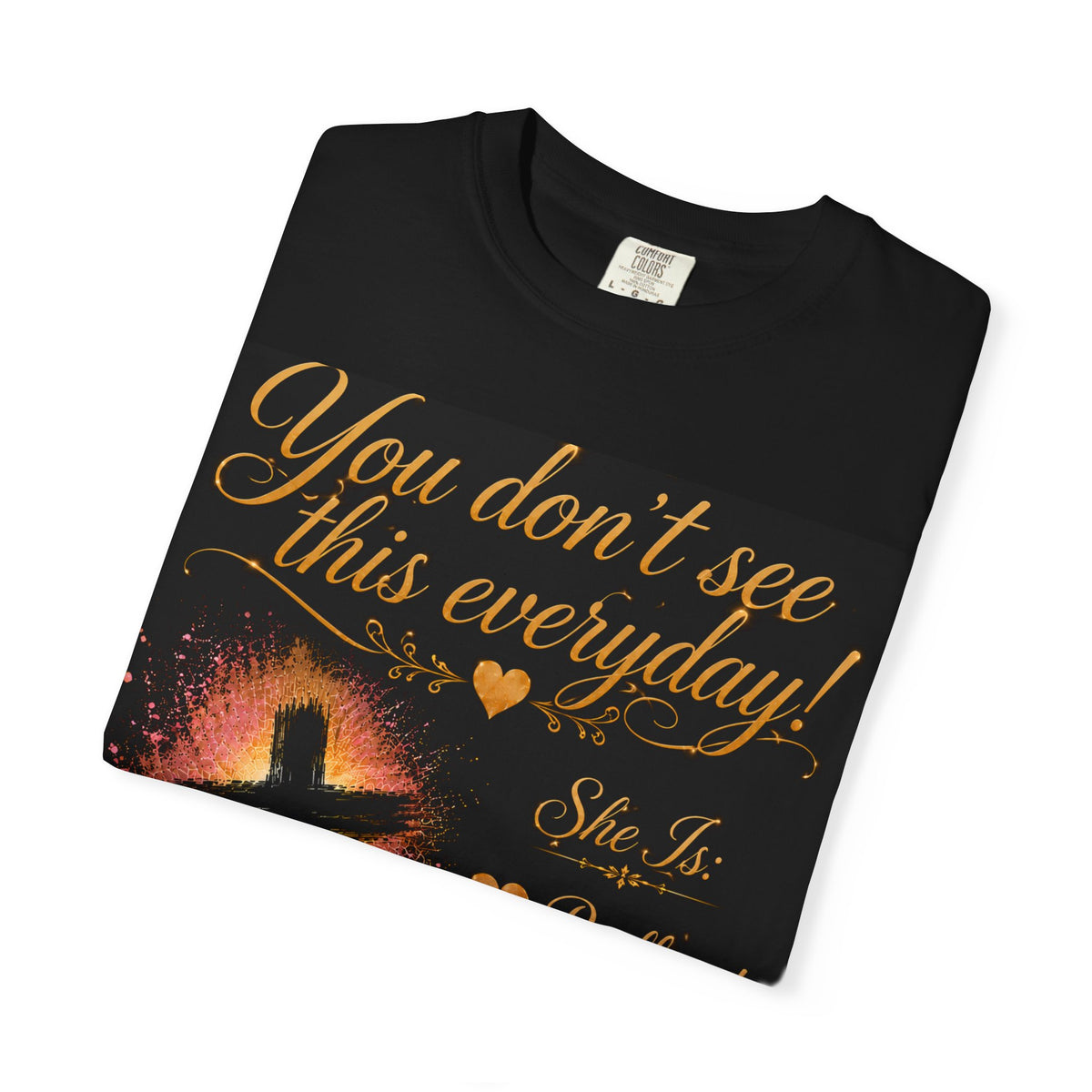 Christian Inspirational T-Shirt — "Not By Sight" / "You Don’t See This Everyday" Design