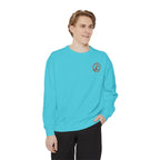 Religious Sweatshirt — “Jesus Christ Today, Tomorrow and Forever More” Crown Graphic