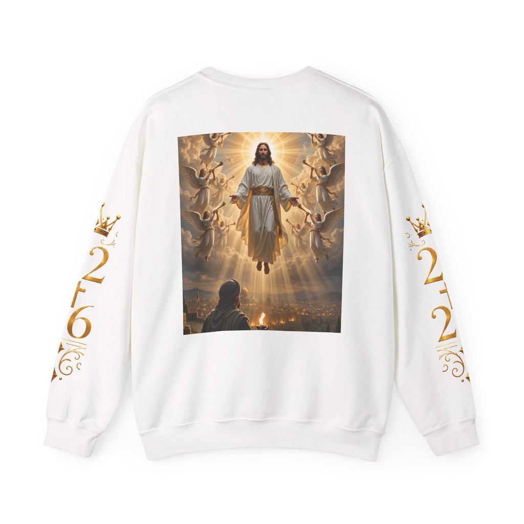 Revelation Chapter 1 Sweatshirt — Jesus Return Graphic Crewneck