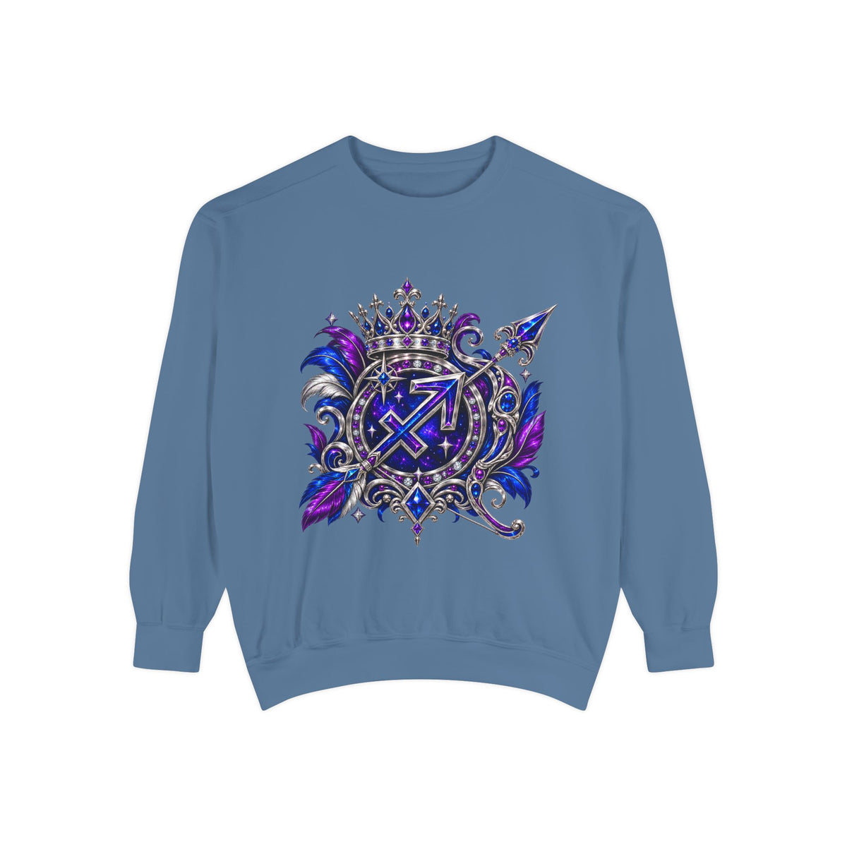 Sagittarius Zodiac Sweatshirt — Celestial Archer Graphic Pullover