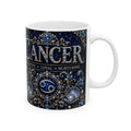 Cancer Zodiac Mug — Intuitive & Empathetic Astrology Coffee Cup (11oz/15oz)