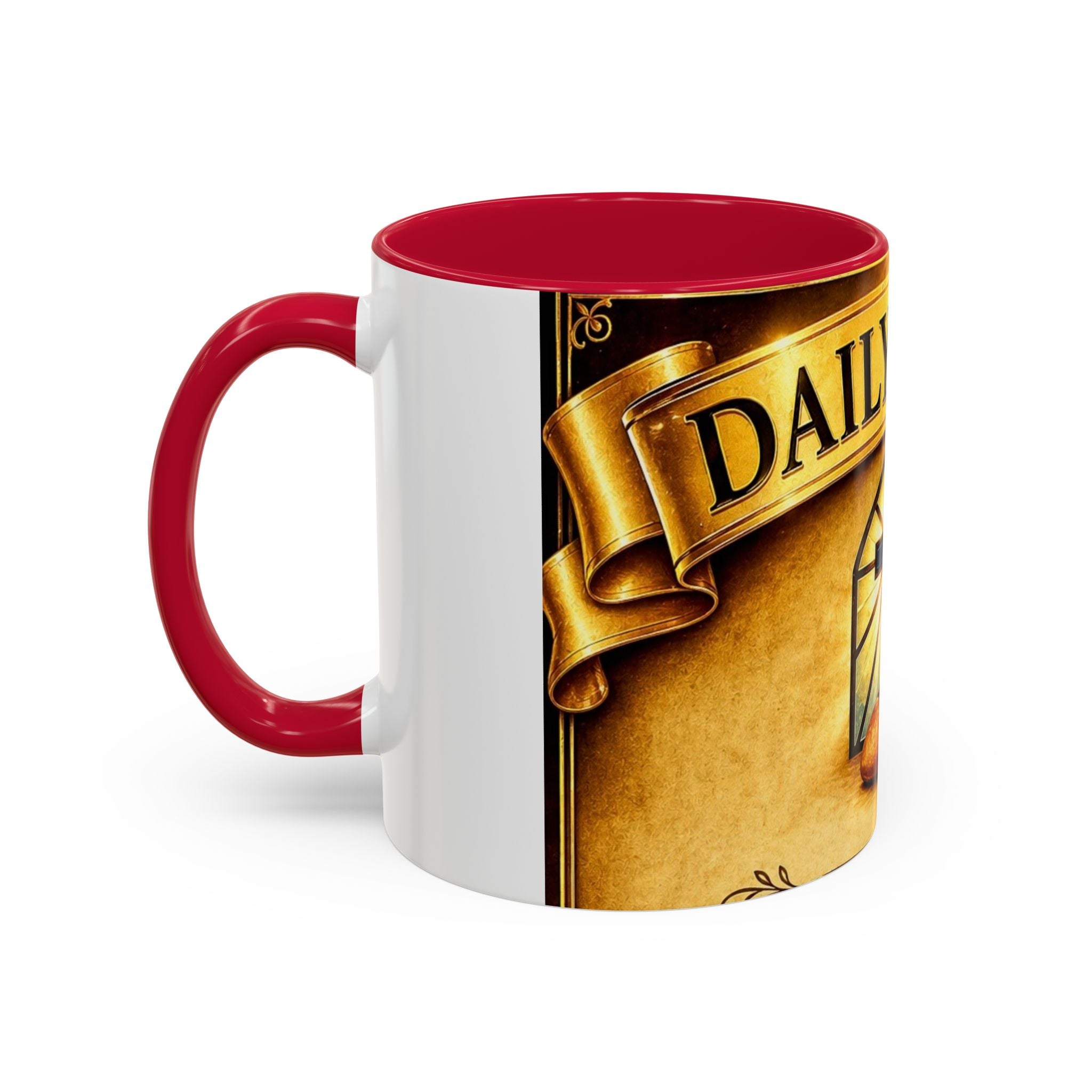 Daily Bread Coffee Mug — Christian Cross & Communion 11oz/15oz