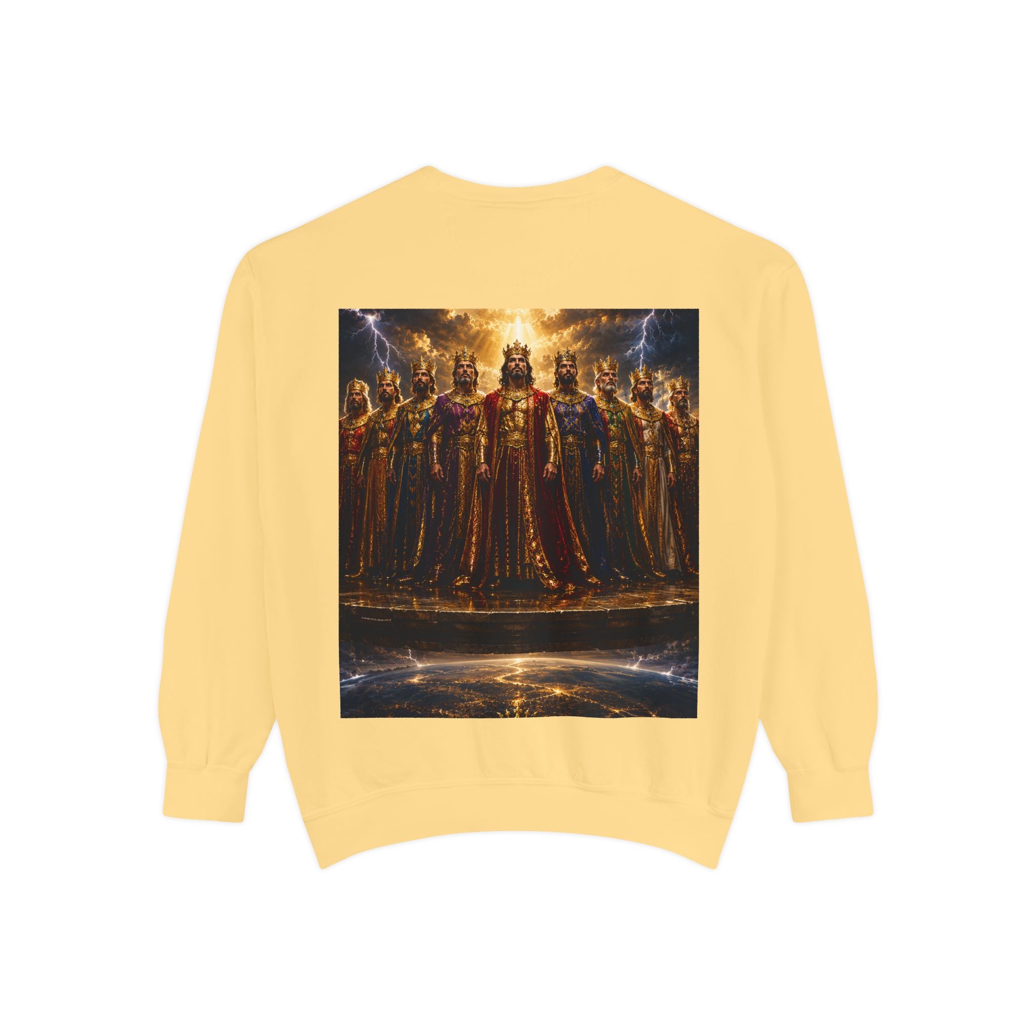 The Kings of the Earth Sweatshirt — Royal Christian Statement Pullover