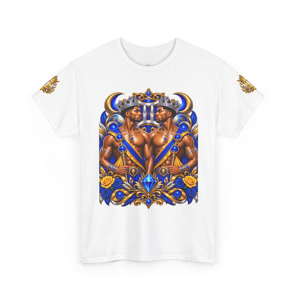 Gemini Zodiac T-Shirt — Bold Twin Astrology Tee