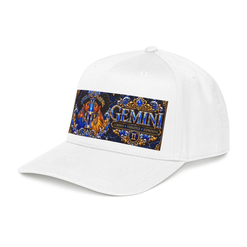 Gemini Zodiac Baseball Cap – Twin Stars Astrology Hat with Gemini Text