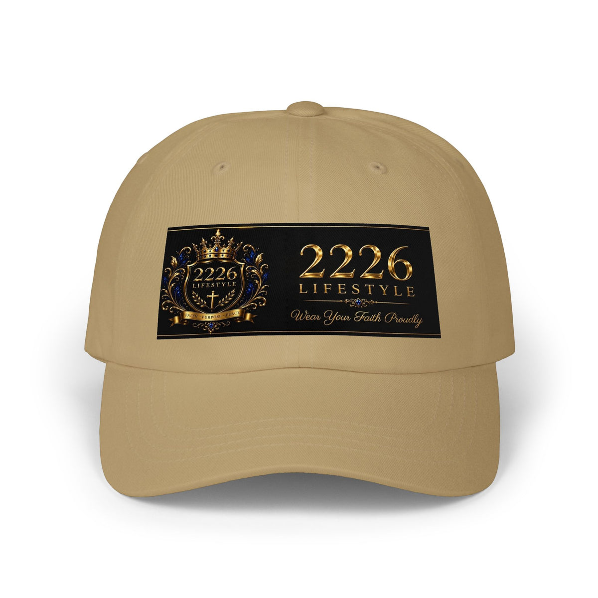 2226 Lifestyle Embroidered Dad Cap — Classic Crest Logo Hat
