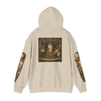 Virgo Owl Zodiac Hoodie — Floral Astrology Pullover
