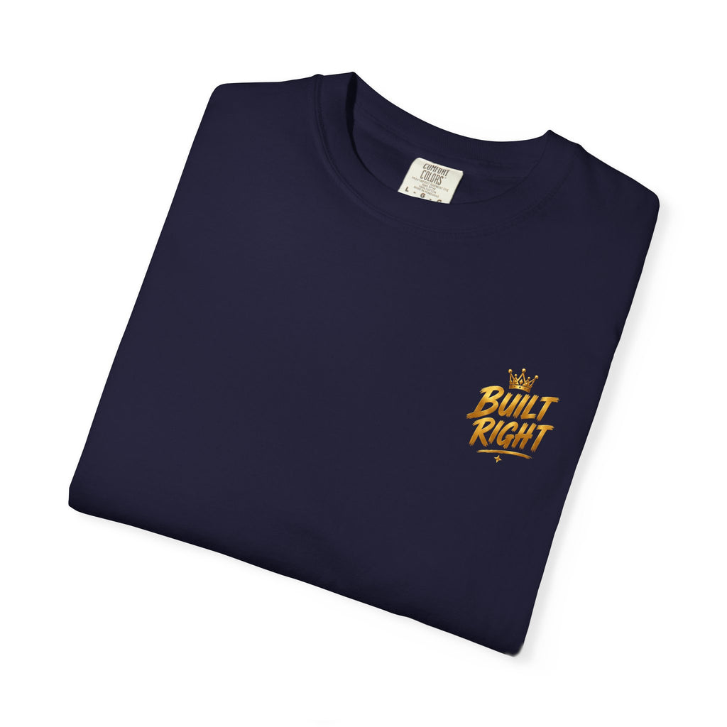 Built Right Lion T-Shirt — Strong, Wise & Faithful Christian Tee