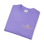 2226 Minimalist Chest Logo Tee — Subtle Gold Graphic T-Shirt