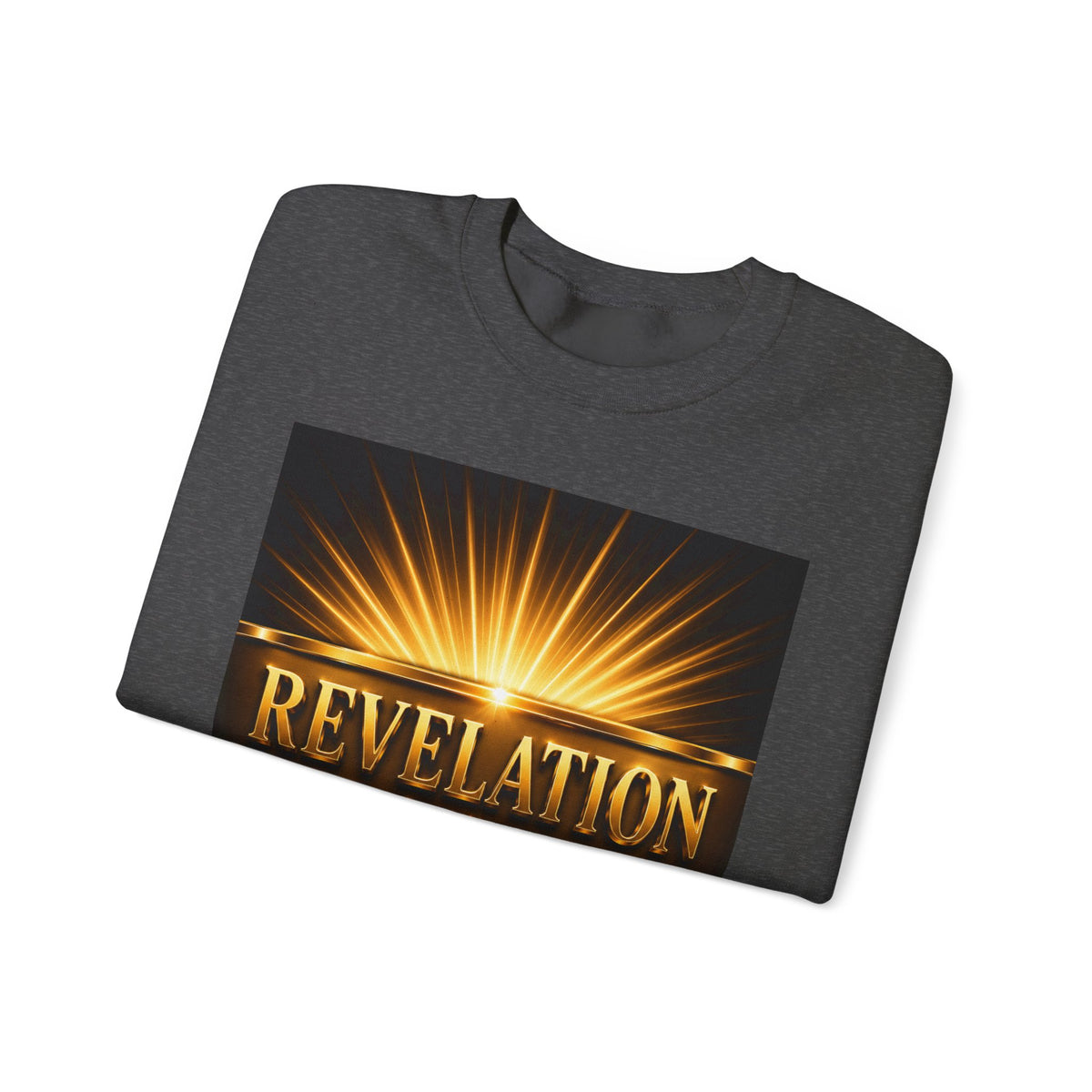 Revelation Chapter 1 Sweatshirt — Jesus Return Graphic Crewneck