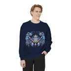 Cancer Zodiac Sweatshirt — Blue Crab Astrology Crewneck