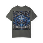 Cancer Zodiac T-Shirt — Blue Crab Astrology Tee (Intuitive, Loyal, Nurturing)