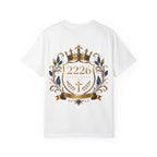 Royal Crest T-Shirt — 2226 Faith & Purpose Graphic Tee