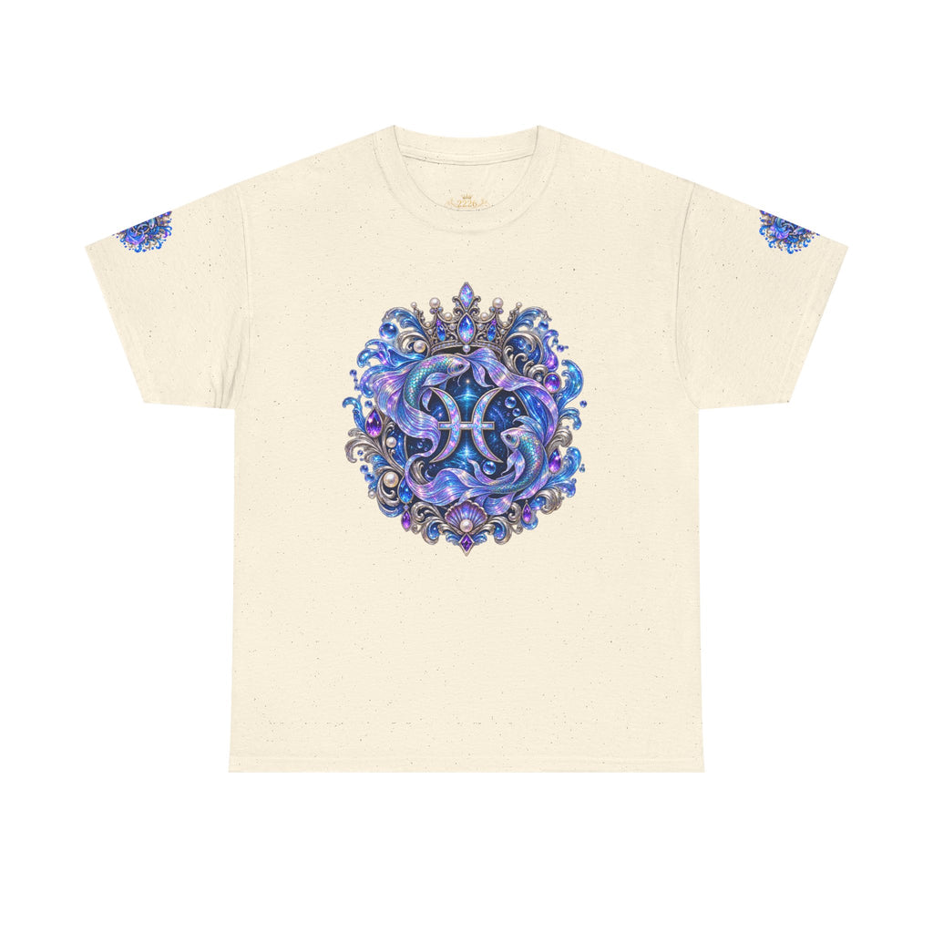 Pisces Zodiac T-Shirt — Blue Ocean Shark Astrology Tee