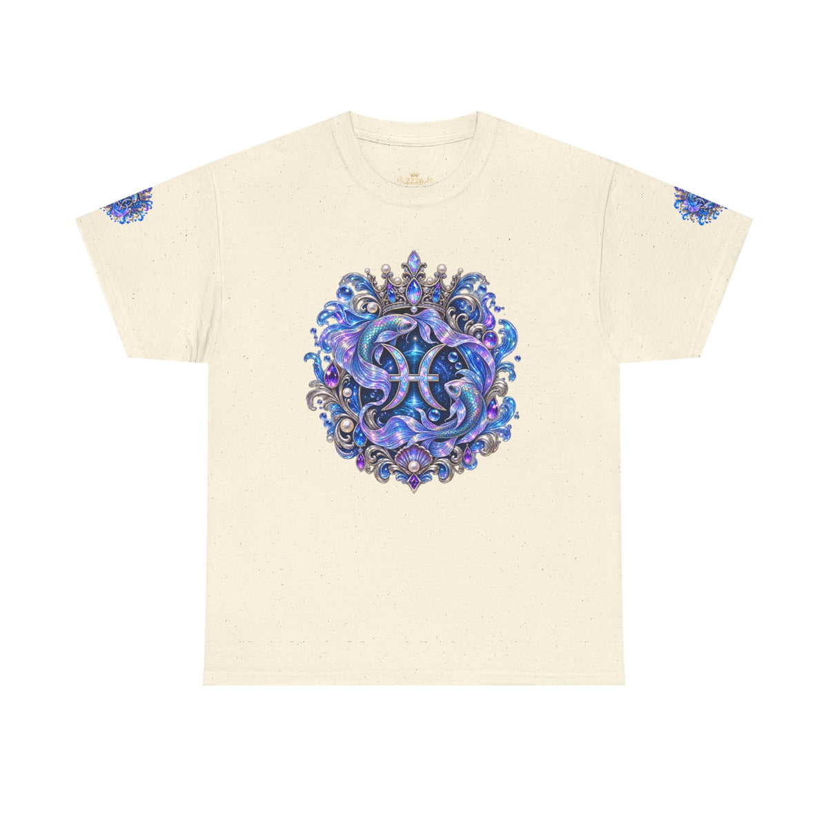 Pisces Zodiac T-Shirt — Blue Ocean Shark Astrology Tee