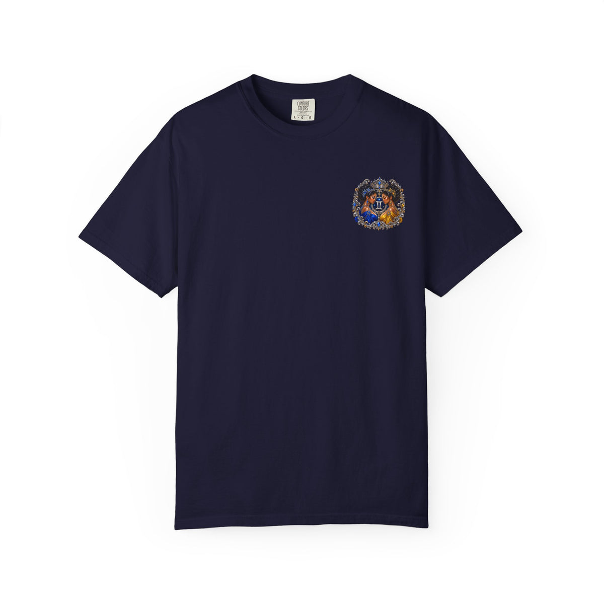 Gemini Zodiac T-Shirt — Twin Goddesses Astrology Graphic Tee