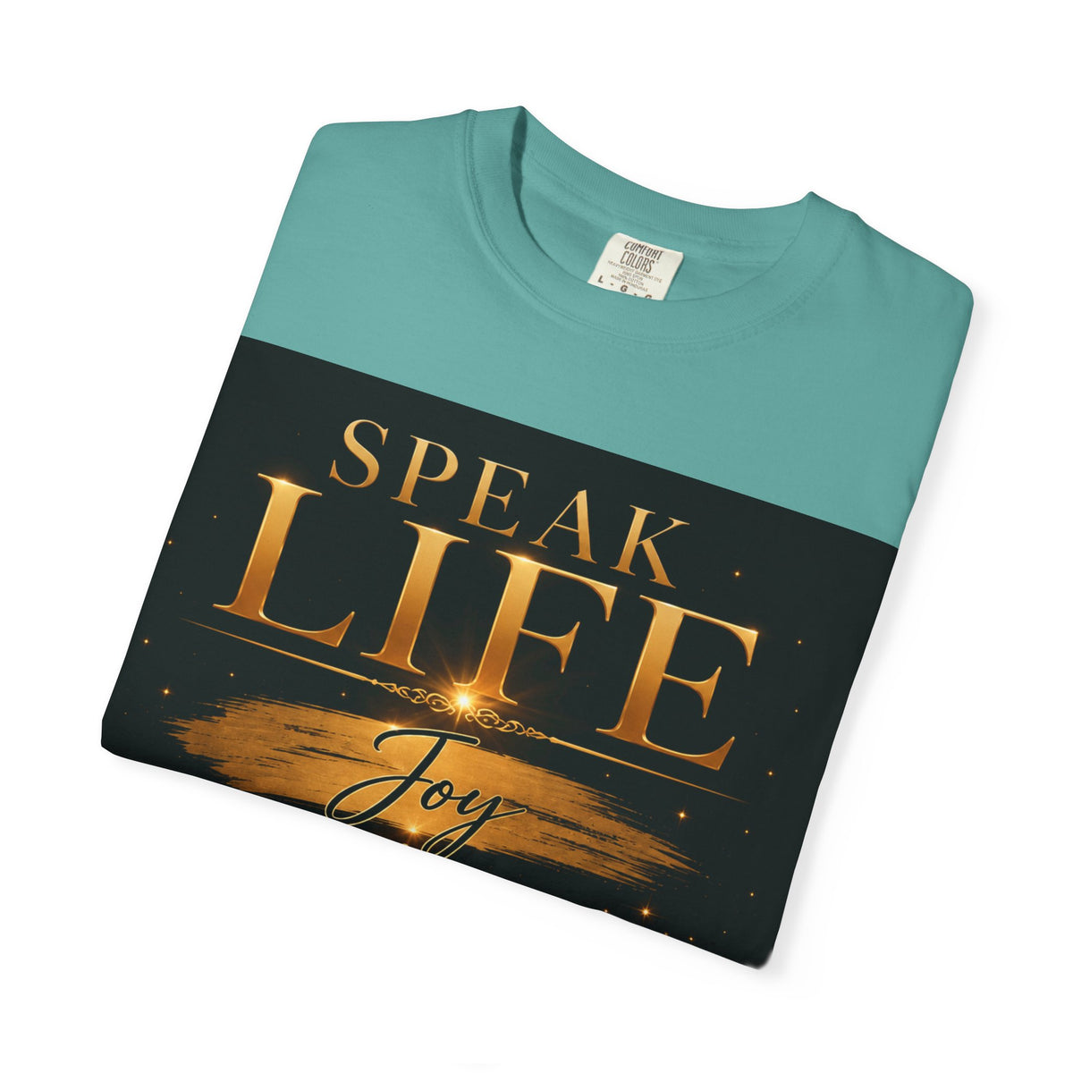 Speak Life Christian T-Shirt — Joy Hope Healing Scripture Tee