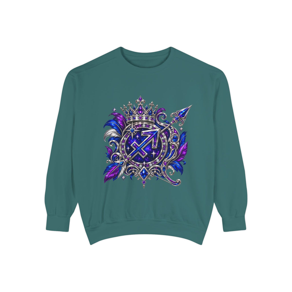 Sagittarius Zodiac Sweatshirt — Celestial Archer Graphic Pullover