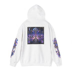 Libra Zodiac Hoodie — Celestial Scales Astrology Graphic Pullover