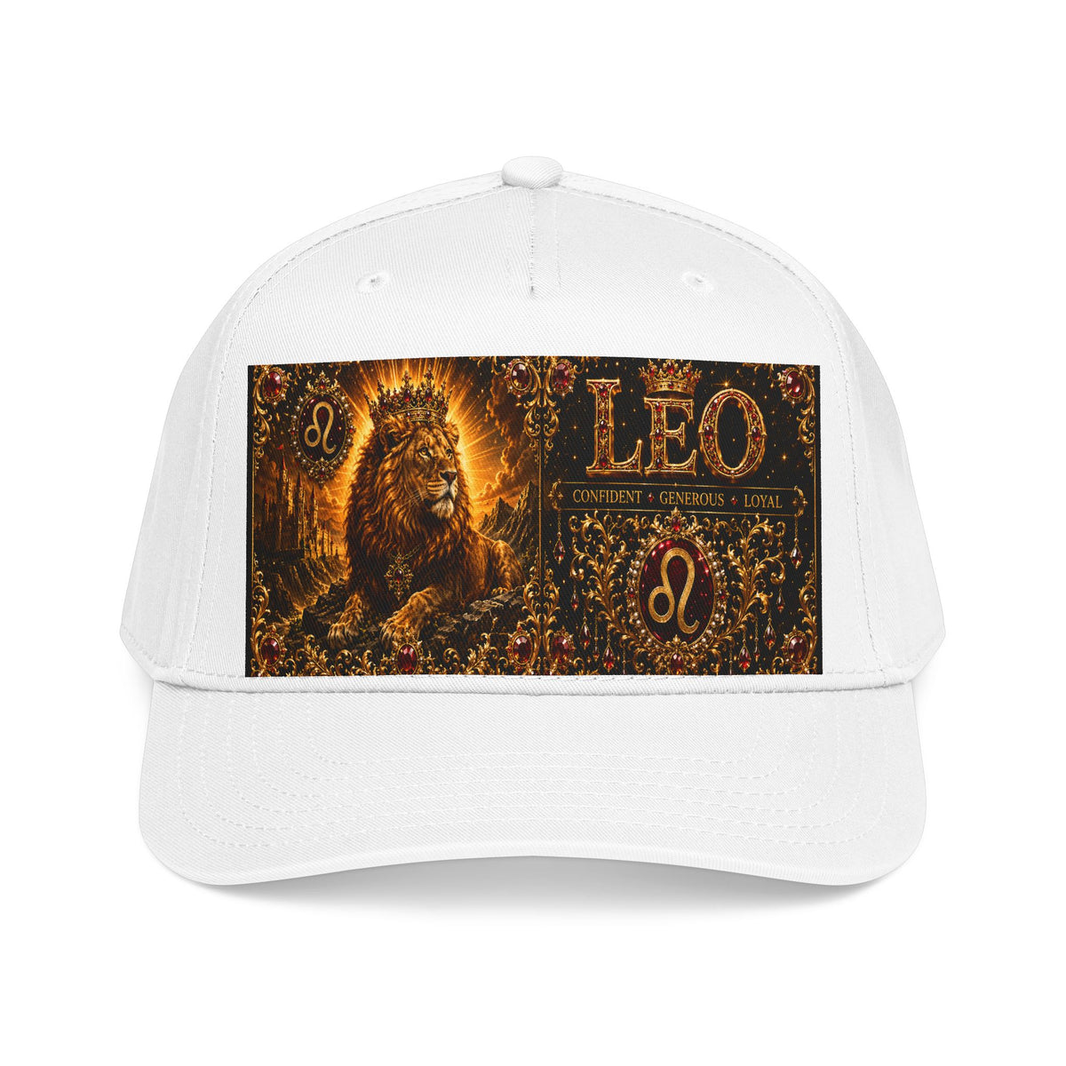 Leo Zodiac Baseball Cap — Bold Lion Astrology Hat