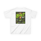Kids Tee — "Built Right" Christian Graphic T‑Shirt (Faith, Crown & Cross Design)