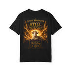 Spooktacular Revelation T-Shirt — "The Victory Lamb" Christian Halloween Graphic Tee