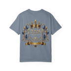Royal Crest T-Shirt — 2226 Faith & Purpose Graphic Tee