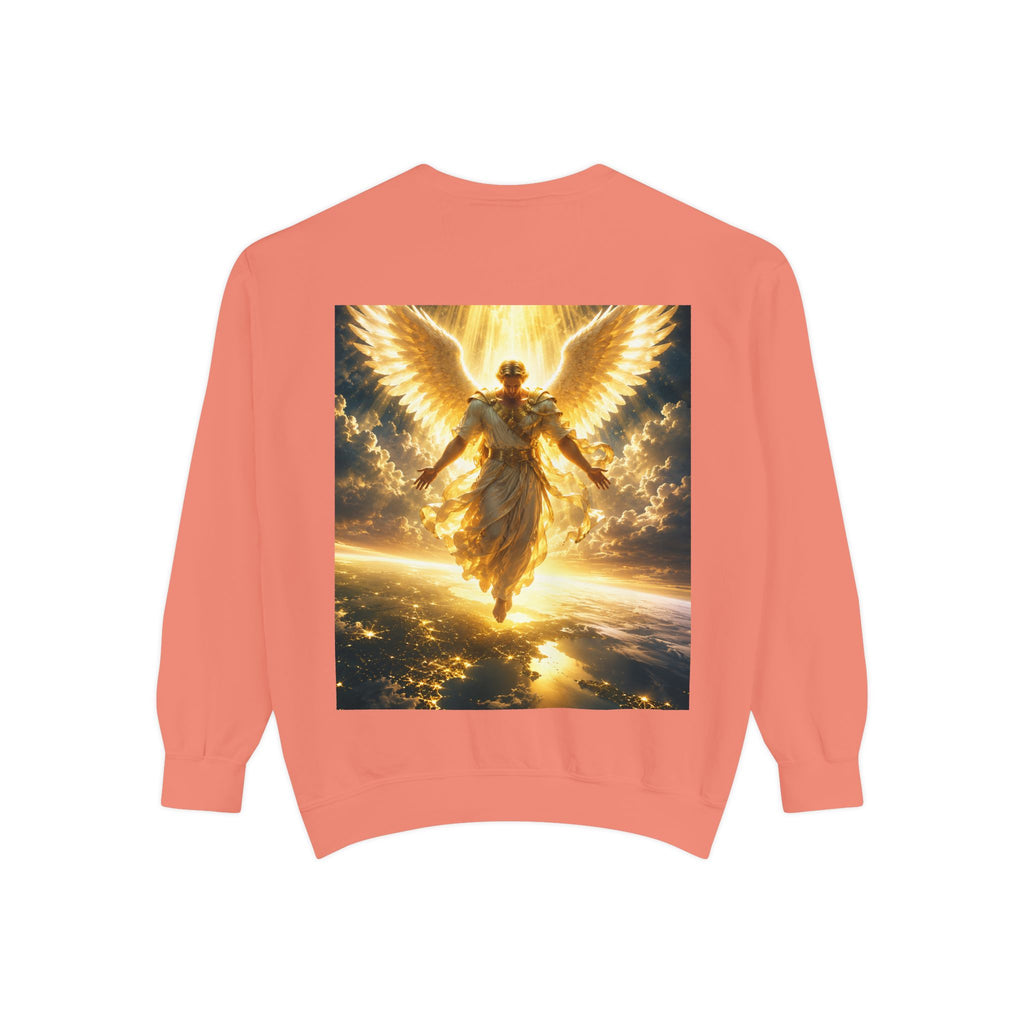 Revelation Chapter 18 Sweatshirt - Angelic Apocalyptic Graphic Crewneck
