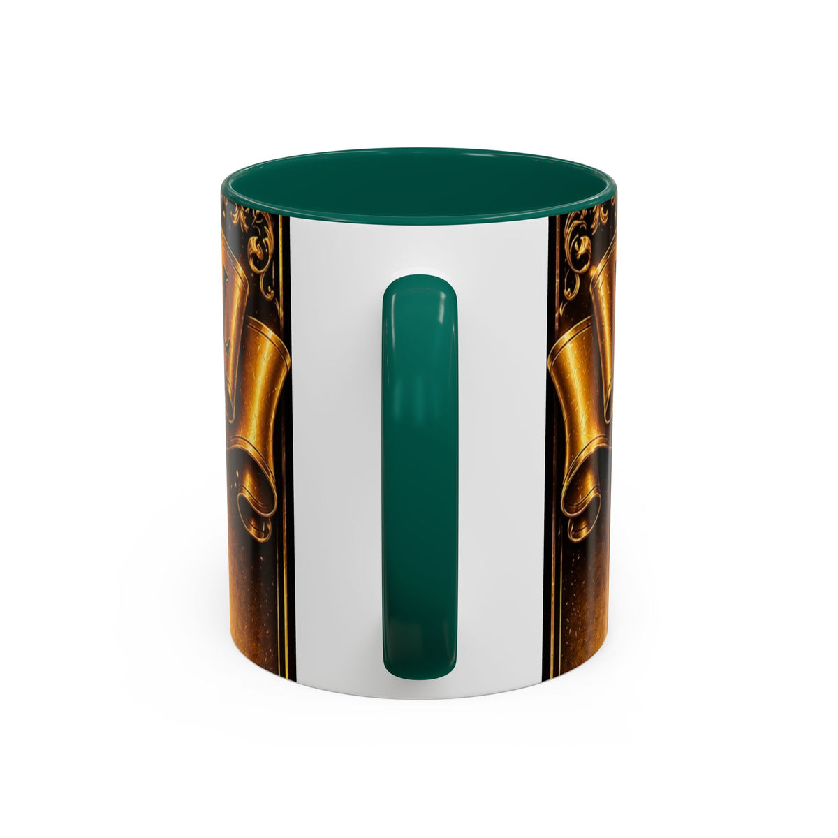 Peace Be Still Christian Coffee Mug — Communion Bread & Chalice Design