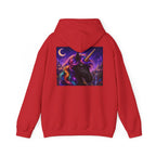 Unicorn Hoodie – Cosmic Rainbow Black Unicorn Pullover