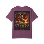 Aries Ram Zodiac T-Shirt — Bold Gold Astrology Tee